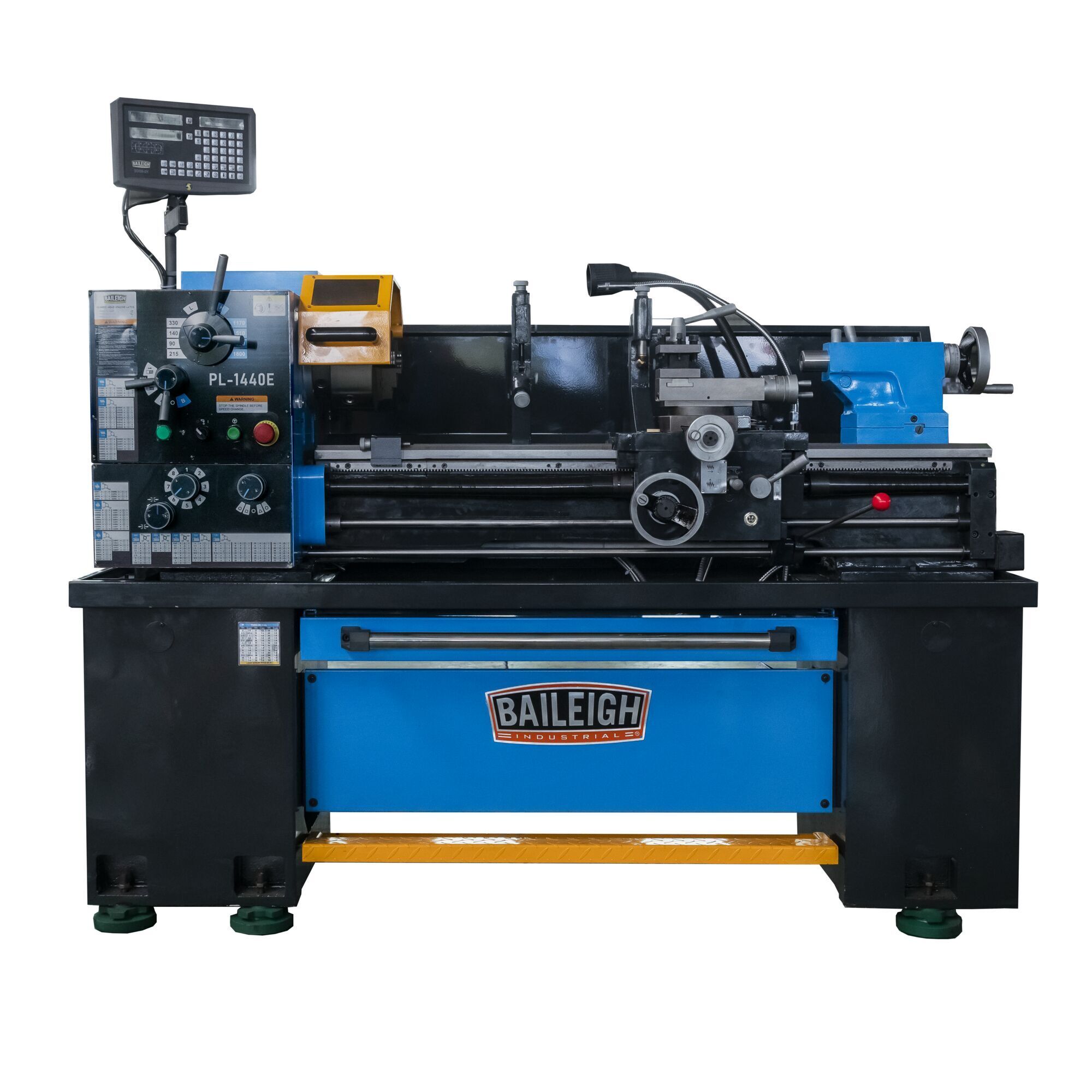 PL-1440E-1; 14x40 Gear Head Lathe, 230V 1 PH